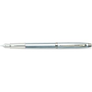 Sheaffer 100 Brushed Chrome CT FP M