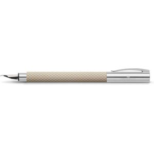 Faber-Castell Ambition OpArt White Sand FP F