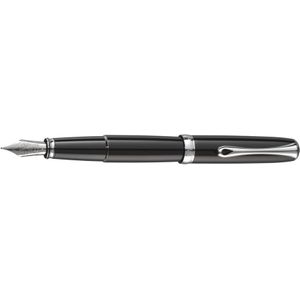 Diplomat Excellence A2 Black Lacquer CT FP EF