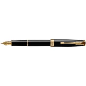 Parker Sonnet Black Lacquer GT FP F