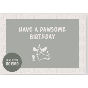 Pawsome Birthday