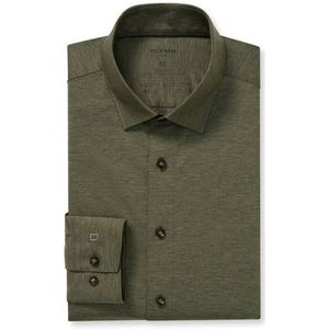 OLYMP Luxor 24/Seven Overhemd, modern fit, New Kent, Groen