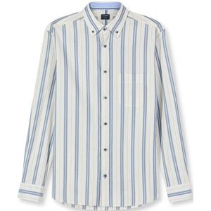 OLYMP Casual Overhemd, regular fit, Button-down, Wit