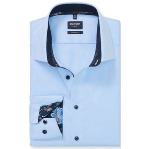 OLYMP Luxor Overhemd, modern fit, New Kent, Bleu