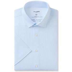 OLYMP Luxor 24/Seven Overhemd, modern fit, New Kent, Bleu