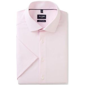 OLYMP Luxor 24/Seven Overhemd, modern fit, Global Kent, Rozenhout