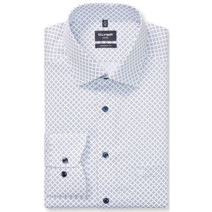 OLYMP - Luxor - Overhemd - Wit - Modern Fit - New Kent