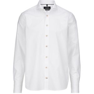 OLYMP SIGNATURE Casual Overhemd, tailored fit, Cutaway, Wit