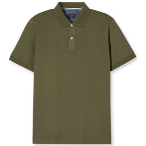 OLYMP - Casual Jersey - Poloshirt - Olijfgroen