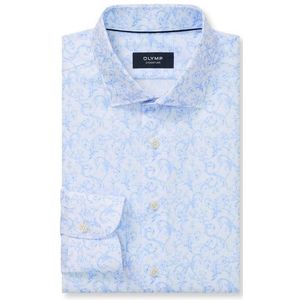 OLYMP SIGNATURE Overhemd, tailored fit, SIGNATURE Kent, Bleu