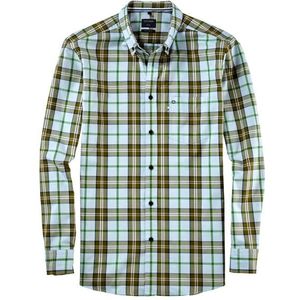 OLYMP Casual Overhemd, regular fit, Button-down, Bleu