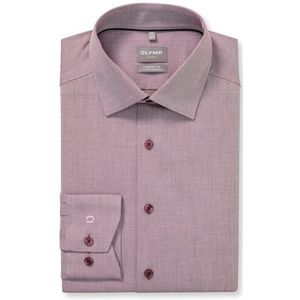 OLYMP Luxor 24/Seven Overhemd, comfort fit, New Kent, Bordeauxrood