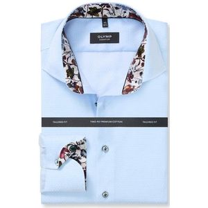 OLYMP SIGNATURE Overhemd, tailored fit, SIGNATURE Kent, Bleu