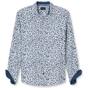 OLYMP Casual Overhemd, regular fit, Kent, Wit