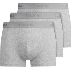 OLYMP - Boxershorts - Grijs - Set van 3 Paar