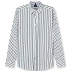 OLYMP Casual Overhemd, regular fit, Kent, Wit