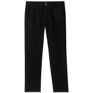 OLYMP Chino, slim fit, Zwart
