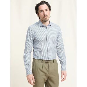 OLYMP SIGNATURE - Overhemd - Olijfgroen - Tailored Fit - SIGNATURE Kent