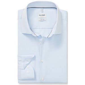 OLYMP Level Five Overhemd, body fit, New York Kent, Lichtblauw