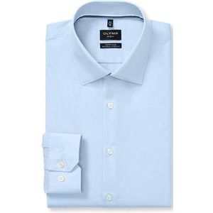 OLYMP No. Six Overhemd, super slim, New York Kent, Lichtblauw