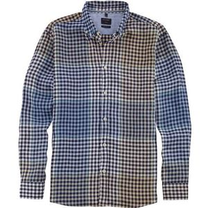 OLYMP Casual Overhemd, regular fit, Button-down, Bleu