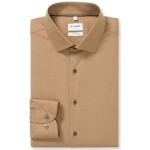 OLYMP Level Five 24/Seven Overhemd, body fit, Modern Kent, Bruin