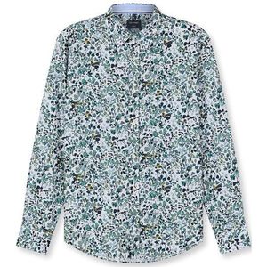 OLYMP Casual Overhemd, regular fit, Kent, Wit