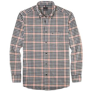 OLYMP Casual Overhemd, regular fit, Button-down, Zwart