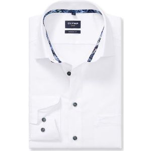 OLYMP Luxor Overhemd, modern fit, New Kent, Wit
