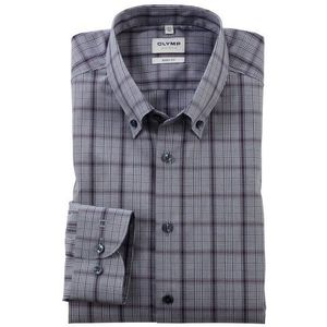 OLYMP Level Five Overhemd, body fit, Button-down, Marineblauw