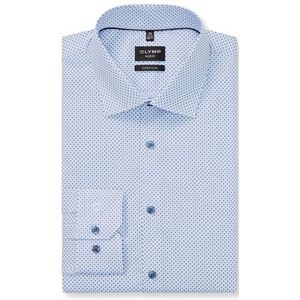 OLYMP No. Six Overhemd, super slim, New York Kent, Wit