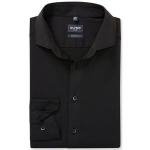 OLYMP Luxor Overhemd, modern fit, Royal Kent, Zwart