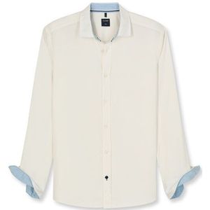OLYMP Casual Overhemd, regular fit, Kent, Wit