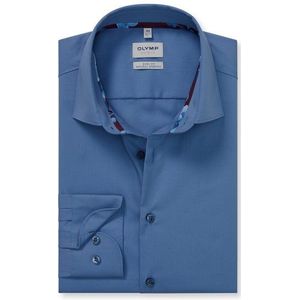 OLYMP Level Five Overhemd, body fit, New York Kent, Neurenbergs Blauw