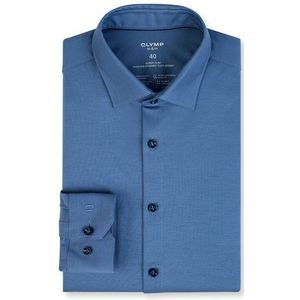 OLYMP No. Six 24/Seven Overhemd, super slim, Urban Kent, Neurenbergs Blauw