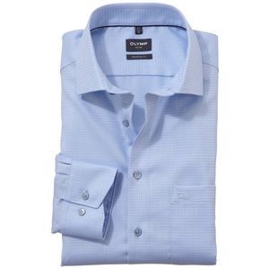 OLYMP Luxor Overhemd, modern fit, Global Kent, Bleu
