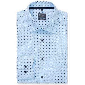 OLYMP Luxor Overhemd, modern fit, New Kent, Bleu
