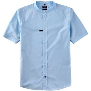 OLYMP Casual Overhemd, regular fit, Opstaande kraag, Bleu