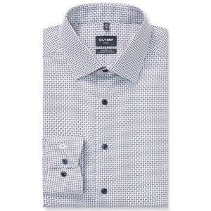 OLYMP Luxor 24/Seven Overhemd, modern fit, New Kent, Aubergine