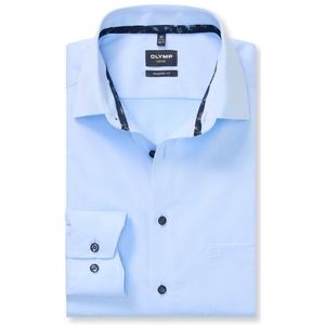 OLYMP Luxor Overhemd, modern fit, New Kent, Hemelsblauw