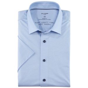 OLYMP Luxor 24/Seven Overhemd, modern fit, New Kent, Lichtblauw