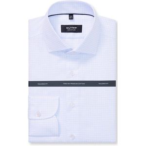 OLYMP SIGNATURE - Lichtblauw - Overhemd - Tailored Fit - Kentkraag