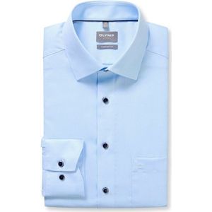 OLYMP Luxor Overhemd, comfort fit, New Kent, Lichtblauw