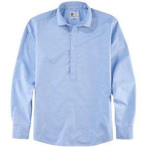 Boris Herrmann X OLYMP Overhemd, regular fit, Kent, Bleu