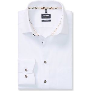 OLYMP Luxor Overhemd, modern fit, New Kent, Wit