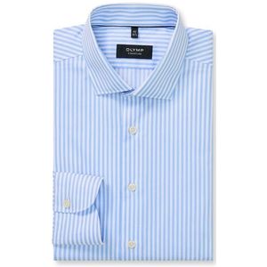 OLYMP SIGNATURE - Overhemd - Bleu - Tailored Fit - SIGNATURE Kent