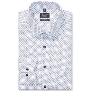 OLYMP - Luxor - Overhemd - Wit - Modern Fit - New Kent
