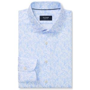 OLYMP SIGNATURE Overhemd, tailored fit, SIGNATURE Kent, Bleu
