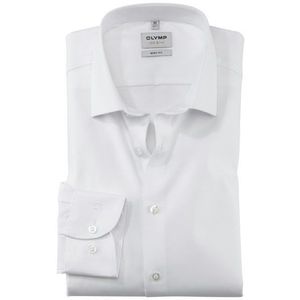 OLYMP Level Five Overhemd, body fit, New York Kent, Wit