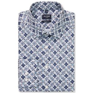 OLYMP Luxor Overhemd, modern fit, New Kent, Bleu